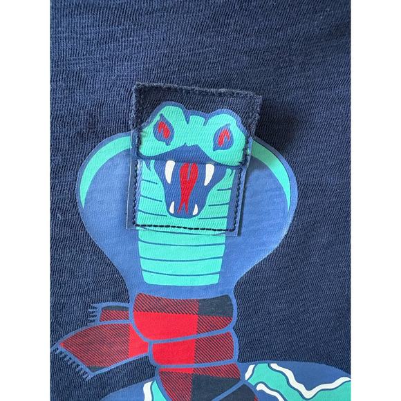 Gap Kids Interactive Snake Graphic LS T-shirt Boys size XL NWOT - Picture 4 of 8